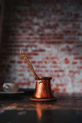 Turkish coffee maker called Cezve 